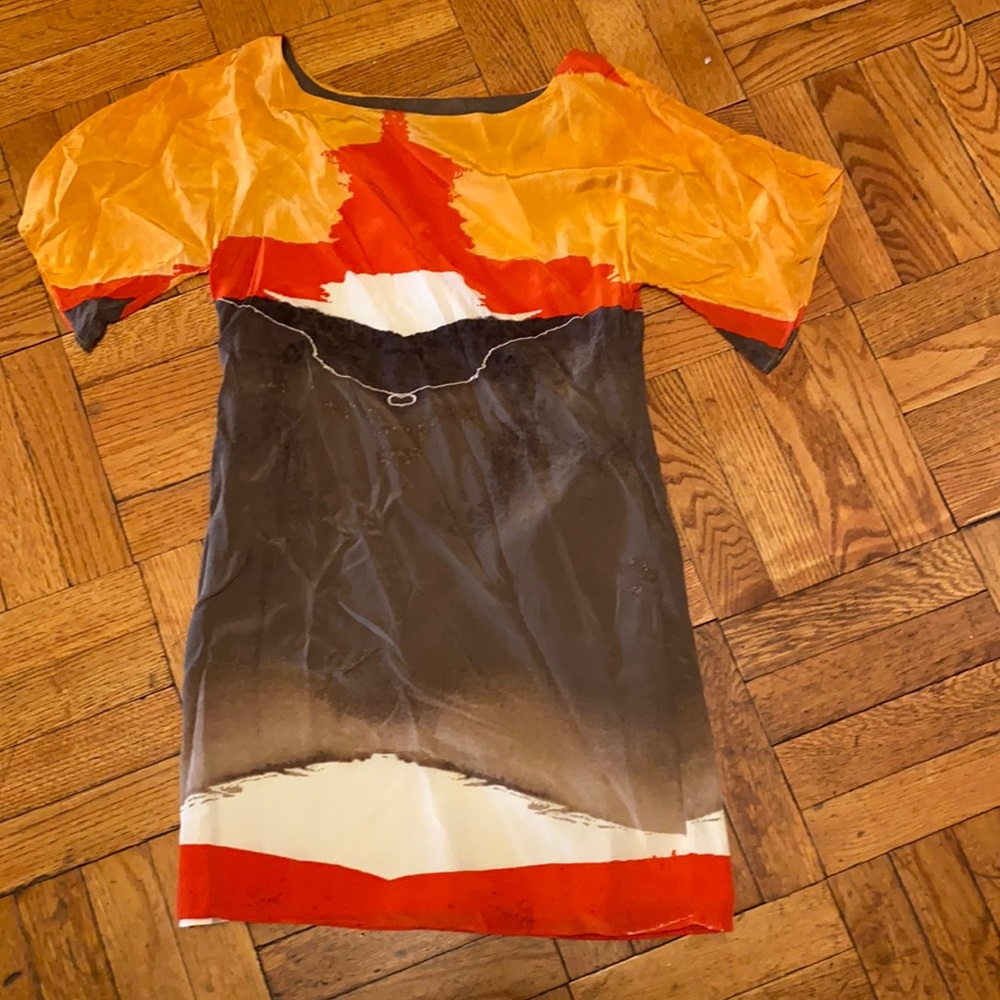 Stunning Alice + Olivia silk tunic/minidress